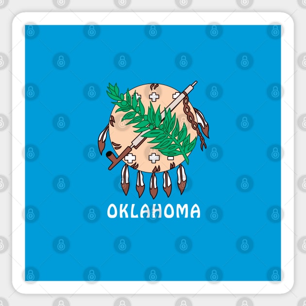 Oklahoma Sticker by somekindofguru